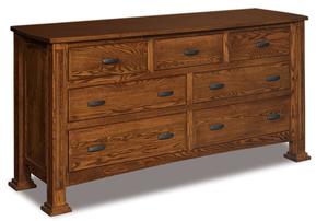 William Seven Drawer Dresser