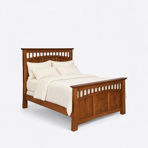La Jara Hardwood Mission Bed