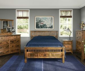 Amish Grays Peak 5-Piece Bedroom Set