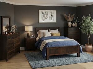 Mt. Osos Panel 5-Piece Bedroom Set