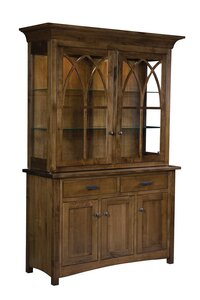 Handcrafted Aerie Dining Hutch Cabinet