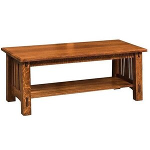 Trinity Mission Coffee Table with Optional Lift-Top