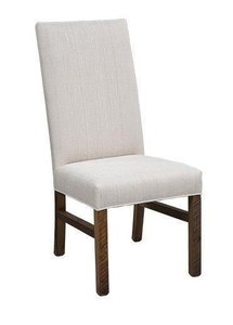 Parsons Chair with Barnwood Legs