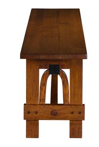 Handcrafted Marion Modern Custom Backless Bench