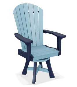 Shoreline Poly Swivel Dining Chair