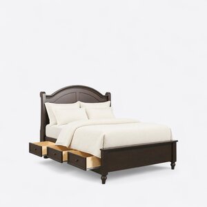 American Made Calico Storage Bed