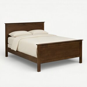 Solid Wood Shoreview Panel Bed