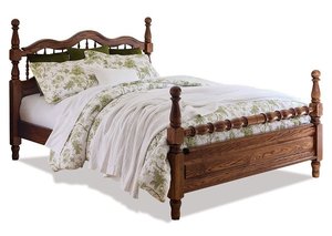 Heritage Wilma Spindle Four Poster Bed