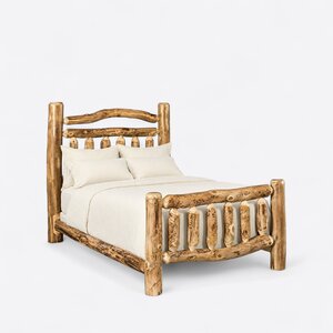 Amish Original Rustic Log Bed