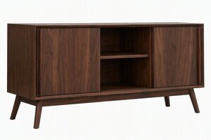 Hastingwood Mid-Century Modern 60" TV Console Cabinet