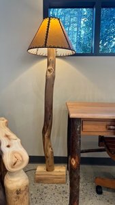log lamp