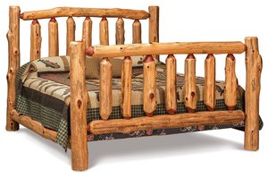 Extra Tall Log Bed