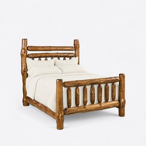 Original Rustic Log Bed - Quick Ship