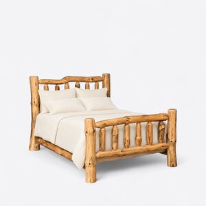 Amish Log Bed - Quick Ship