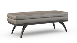 American Made Precedent Dayton Modern Bedroom Bench Backless Design