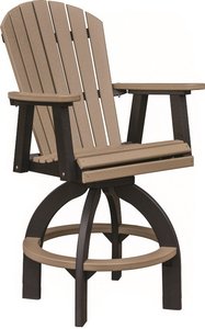 Berlin Gardens Comfo-Back Poly Swivel 30" XT Chair