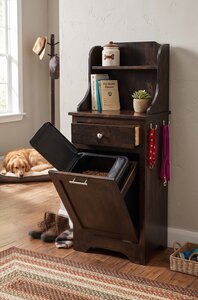 Multi-Purpose Pet Food Cabinet With Tilt Out