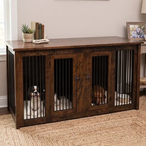 Carson Double Pet Crate with Beds