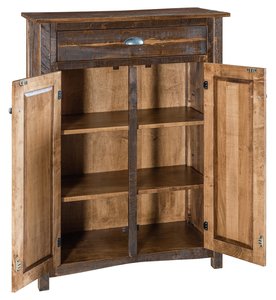 Mission Pie Safe with Drawer