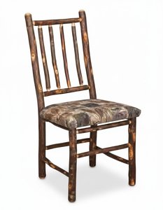 Hickory Log Side Dining Chair