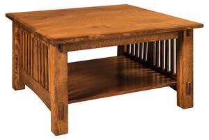 Trinity Mission Square Coffee Table - Choose Size