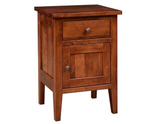 Solid Wood Chelsea Nightstand Cabinet