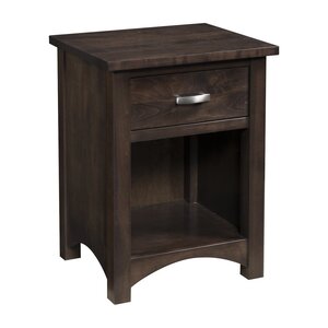 Amish-Claremont-Mission-1-Drawer-Nightstand-with-Open-Storage