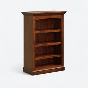 Amish Handcrafted Traditional Custom Bookcase - Choose Size