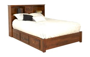 Sonora Bookcase Bed with Storage