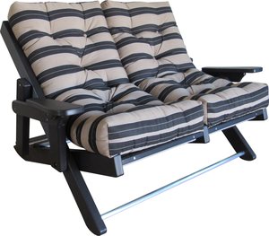 Poly Siesta Folding Loveseat Sofa