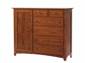 Classic Farmhouse High Dresser with Door