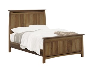 Colorado Springs Solid Wood Mission Panel Bed