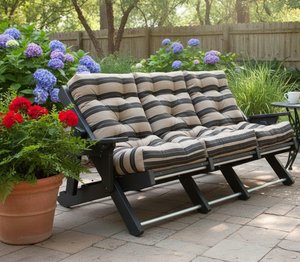 Siesta Poly Folding Upholstered Outdoor Sofa