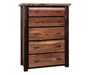 Cross Lake Live Edge 5-Drawer Chest