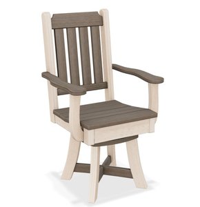 Dune Poly Swivel Dining Chair