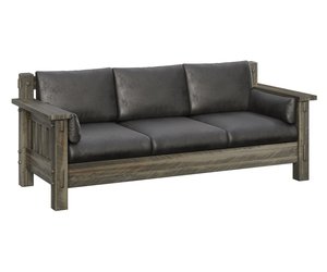 Dutton Rough Sawn Custom Sofa