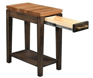 Handcrafted Sage Shaker Small End Table