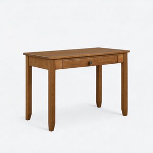 Shaker Rustic Cherry Wood 48" Writing Desk - Quick Ship