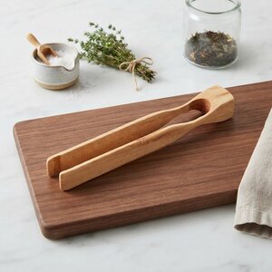 American Made Maple Wood Toast Tongs – Handcrafted Wooden Tongs In-Stock