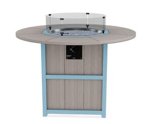 Blaze Round Fire Bar Table