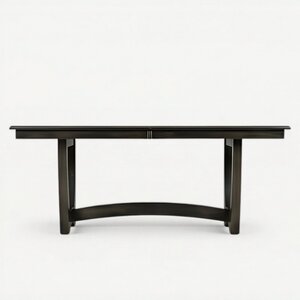 Solid Wood Bixby Trestle Dining Table