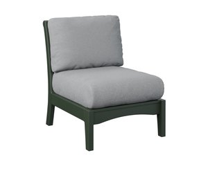 Berlin Gardens Classic Terrace Armless Poly Chair