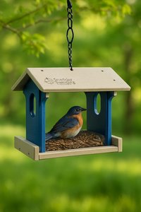 Recycled Poly Bluebird Feeder - Mealworms