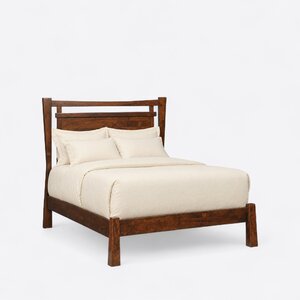 Samantha Modern Rustic Panel Bed