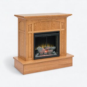 Amish Mission Electric Fireplace Mantel