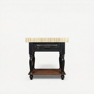 36" Freestanding Open Kitchen Island