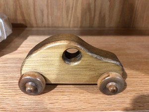 Handcrafted Wooden Toy Race Car In-Stock