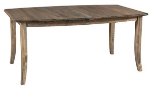 Cool Springs 42" x 66" Brown Maple Wood Leg Dining Table - Quick Ship