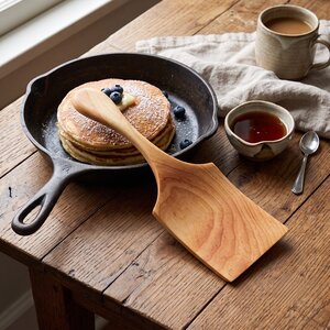 American Made Maple Wood Pancake Turner – 10" Handcrafted Spatula In-Stock
