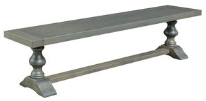 Alana Farmhouse Backless Bench